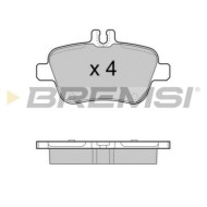 BP3469.JPG Kit Pastiglie Freno Posteriore Mercedes-benz Classe A (w176) Bp3469 006 420 23 20 S.f. Trw Bremsi