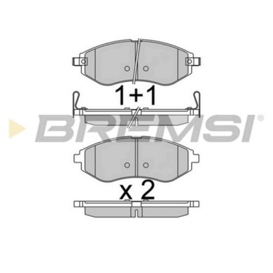 BP3514.JPG Kit Pastiglie Freno Anteriore Chevrolet Aveo 2 Volumi /coda Spiovente (t300) Bp3514 9456 6892 S.f. Akebono Bremsi