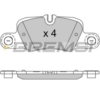 BP3519.JPG Kit Pastiglie Freno Posteriore Porsche 911 911 Cabriolet 911 Targa Panamera Panamera Sport Turismo Bp3519 970 352 947