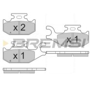 BP3541.JPG Kit Pastiglie Freno Anteriore Renault Twizy Bp3541 41 06 071 03r Bremsi