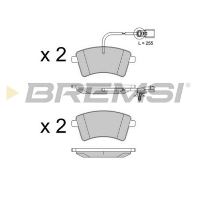 BP3562.JPG Kit Pastiglie Freno Anteriore Renault Kangoo/grand Kangoo Kangoo Be Bop Kangoo Express Bp3562 41 06 056 49r S.f. Luca