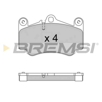 BP3572.JPG Kit Pastiglie Freno Anteriore Porsche 911 911 Cabriolet 911 Targa Bp3572 99635194091 S.f. Brembo Bremsi