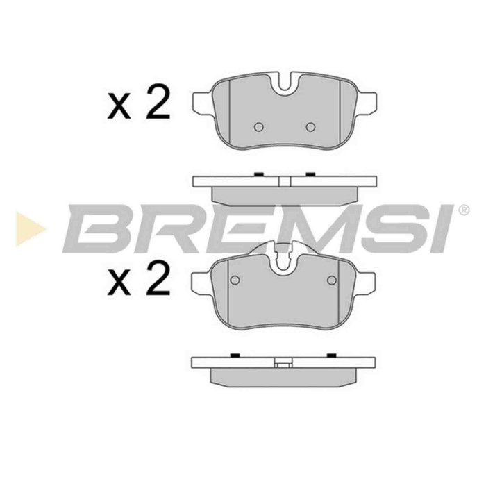 BP3581.JPG Kit Pastiglie Freno Posteriore Bmw Z4 Roadster Bp3581 34 21 6 788 275 S.f. Trw-lucas-girling Bremsi