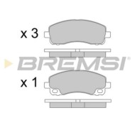BP3582.JPG Kit Pastiglie Freno Posteriore Aston Martin Db7 Vantage Db7 Volante Bp3582 Mk529247 S.f. Akebono Bremsi