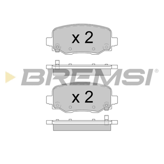 BP3604.JPG Kit Pastiglie Freno Posteriore Fiat 500x Jeep Cherokee Renegade Suv Bp3604 7 736 714 5 Freno A Disco S.f. Trw Bremsi