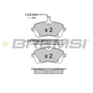 BP3618.JPG Kit Pastiglie Freno Anteriore Peugeot 407 407 Coupú 407 Sw Bp3618 4254 S.f. Trw Bremsi