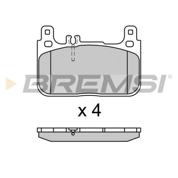 BP3628.JPG Kit Pastiglie Freno Posteriore Mercedes-benz Classe S Classe S Coupú Bp3628 006 420 96 20 Freno A Disco S.f. Brembo B