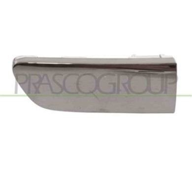 PG2021245_1.JPG Modanatura Corta Centrale Paraurti Anteriore Cromata Per Peugeot 107 Dal 2009 Al 2012