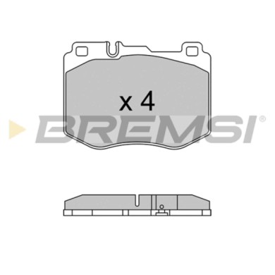 BP3634.JPG Kit Pastiglie Freno Anteriore Mercedes-benz Classe C (w205) Bp3634 000 420 67 00 Freno A Disco S.f. Brembo Bremsi
