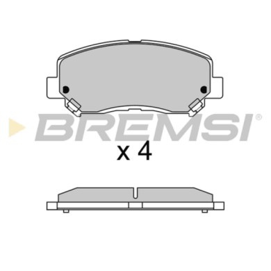 BP3635.JPG Kit Pastiglie Freno Anteriore Jeep Cherokee Bp3635 2amv-1170-ac S.f. Akebono Bremsi