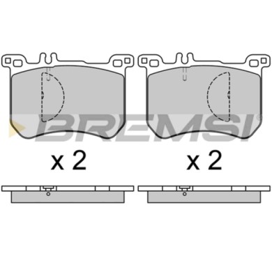 BP3714.JPG Kit Pastiglie Freno Anteriore Mercedes-benz Classe S Sl Bp3714 006 420 49 20 S.f. Brembo Bremsi