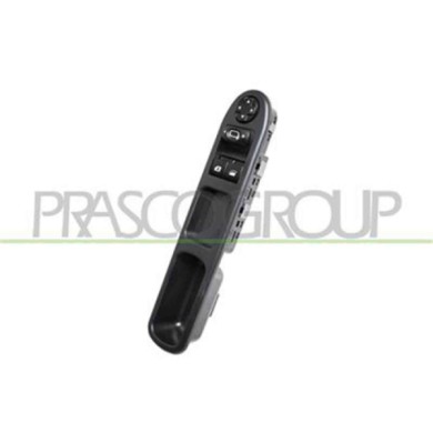PG320WS14_1.JPG Pulsantiera Nera Per Peugeot 207 Dal 2006 Al 2009