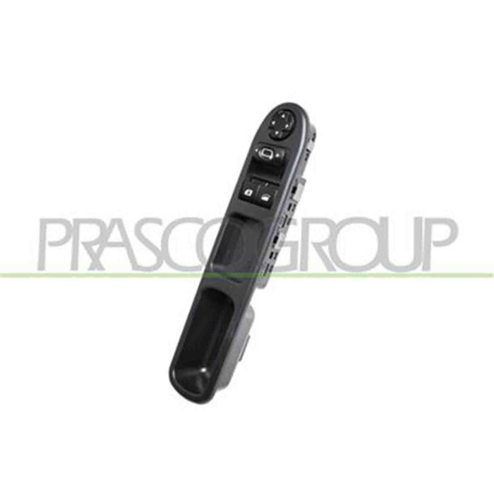 PG320WS14_1.JPG Pulsantiera Nera Per Peugeot 207 Dal 2006 Al 2009