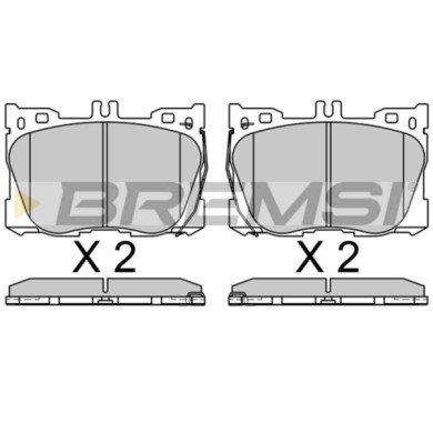 BP3762.JPG Kit Pastiglie Freno Anteriore Mercedes-benz Classe C (w205) Bp3762 000 420 49 00 S.f. Brembo Bremsi