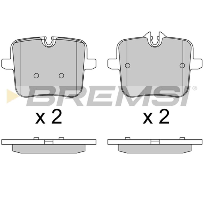 BP3805.JPG Kit Pastiglie Freno Posteriore Bmw 5 (g30 F90) Bp3805 34 20 7 883 269 S.f. Trw Bremsi