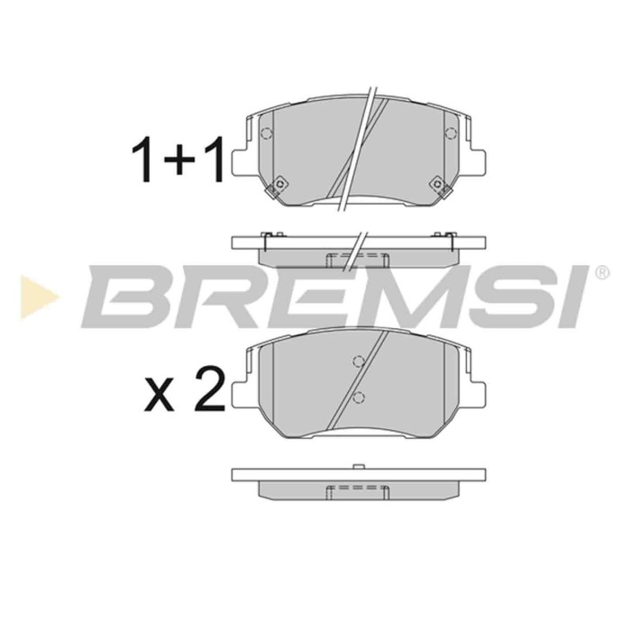 BP3830.JPG Kit Pastiglie Freno Anteriore Hyundai I30 I30 Fastback Kia Optima Sportswagon Optima Bp3830 58101-g8a30 S.f. Galfer B