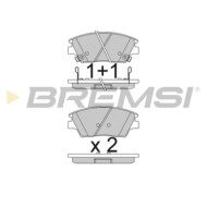 BP3837.JPG Kit Pastiglie Freno Anteriore Ssangyong Tivoli Xlv Suv Bp3837 48130-350a0 Con Contatto Segnalazione Usura S.f. Mando 