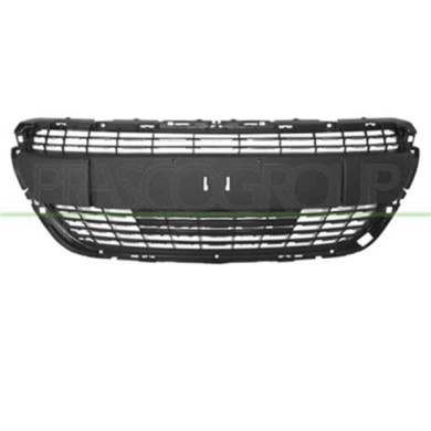 PG3282130_1.JPG Griglia Radiatore Nera Con Finiture Cromate Per Peugeot 208 Dal 2015 Al 2019