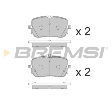 BP3865.JPG Kit Pastiglie Freno Anteriore Mercedes-benz Cla (c118) Bp3865 000 420 53 03 Bremsi