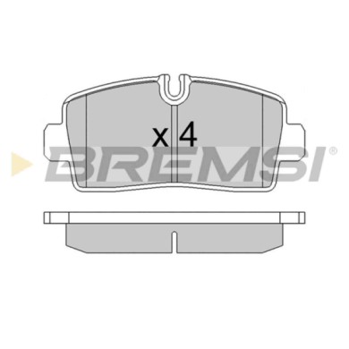 BP3867.JPG Kit Pastiglie Freno Posteriore Iveco Daily Vi Furgonato Bp3867 42579529 Bremsi