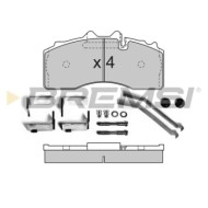 BP7334.JPG Kit Pastiglie Freno Posteriore Chevrolet Generico Bp7334 Bremsi
