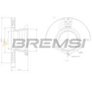 CD5165V.JPG Disco Freno Posteriore 93087700 Mercedes-benz Vario Autobus (b670) Ventilato