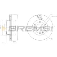 CD5310V.JPG Disco Freno Anteriore 93143200 Mercedes-benz Sprinter 3,5-t Autobus (b906) Ventilato