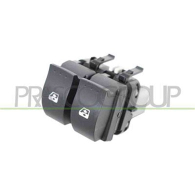 RN032WS04_1.JPG Pulsantiera Nera Per Renault Scenic Dal 2003 Al 2006