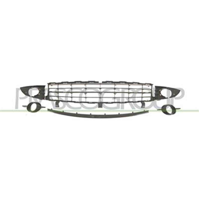 RN0342140_1.JPG Kit Griglie Inferiori Primerizzate Paraurti Anteriore Per Renault Scenic Dal 2006 Al 2009