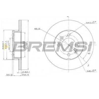 CD6123S.JPG Disco Freno Anteriore 92044400 Austin Maestro Fastback (xc) Pieno