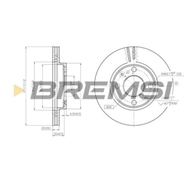 CD6158V.JPG Disco Freno Anteriore 92036200 Renault Super 5 (b/c40)