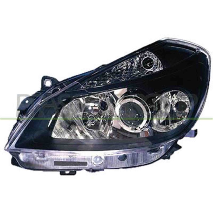 RN3254914_1.JPG Proiettore Sinistro H7+h7+h1 Elettrico Per Renault Clio Dal 2005 Al 2009