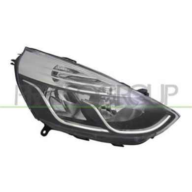 RN3294913_1.JPG Proiettore Destro H1+h7 Elettrico Con Motore Per Renault Clio Dal 2012 Al 2016
