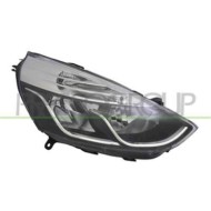 Proiettore Destro H1+h7 Elettrico Con Motore Per Renault Clio Dal 2012 Al 2016