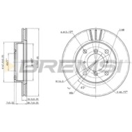 CD6400V.JPG Disco Freno Anteriore 92069100 Suzuki Swift Ii 2 Volumi/coda Spiovente Swift Ii Tre Volumi Ventilato
