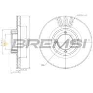 CD6610V.JPG Disco Freno Anteriore 09567710 Toyota Model F Ventilato