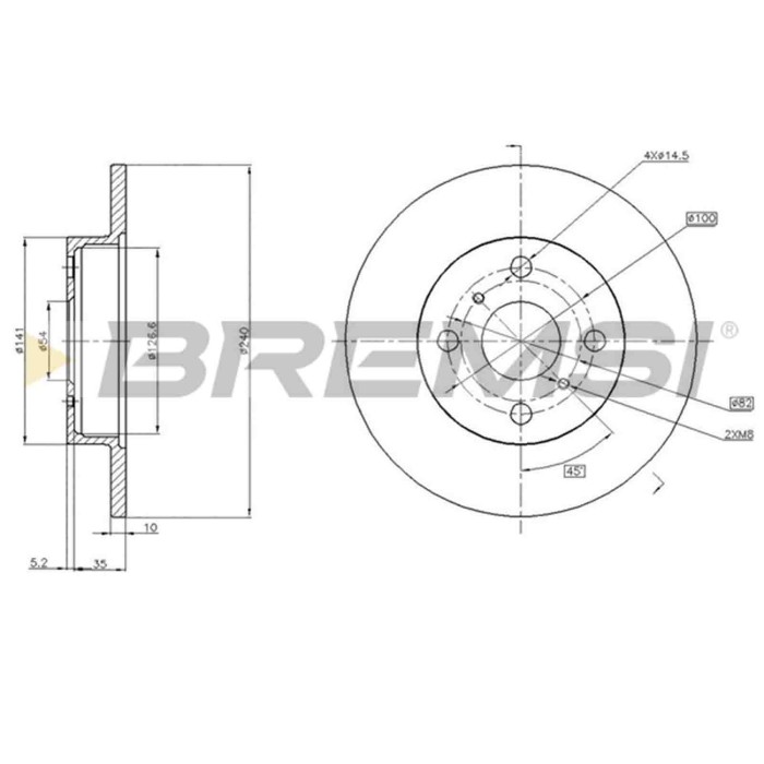 CD6670S.JPG Disco Freno Posteriore 92180503 Toyota Mr 2 I Pieno