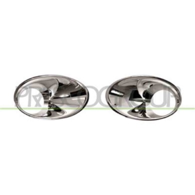 RN4261247_1.JPG Kit Cornici Fendinebbia Cromate (destra+sinistra) Per Renault Megane Dal 2012 Al 2014