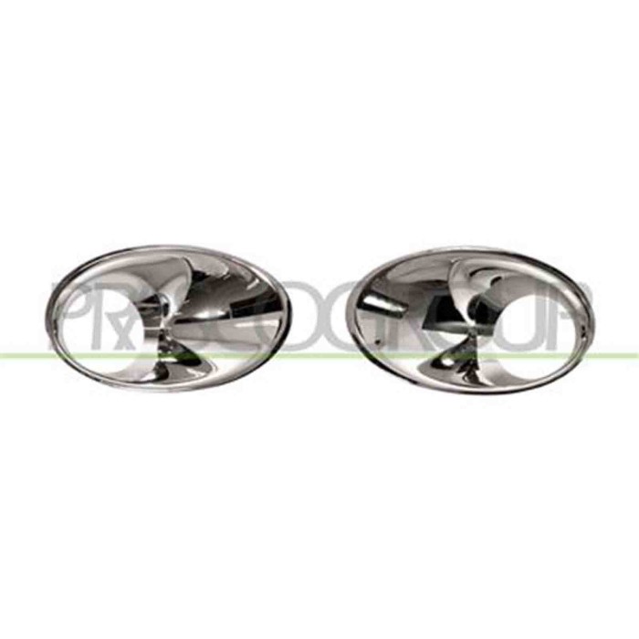 RN4261247_1.JPG Kit Cornici Fendinebbia Cromate (destra+sinistra) Per Renault Megane Dal 2012 Al 2014