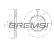 CD6841V.JPG Disco Freno Anteriore 92078700 Citroën Xantia Xantia Break Peugeot 406 406 Break 406 Coupé Ventilato