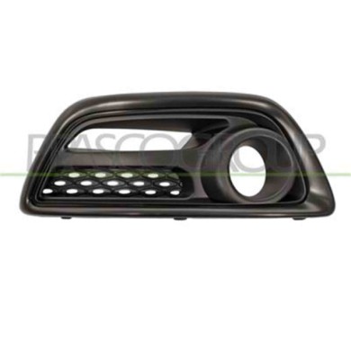 RN7002133_1.JPG Griglia Destra Paraurti Nera Per Renault Captur Dal 2013 Al 2017