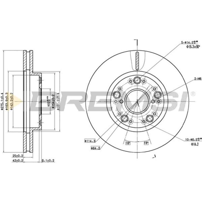 CD6883V.JPG Disco Freno Anteriore 92226500 Lexus Ls Ventilato