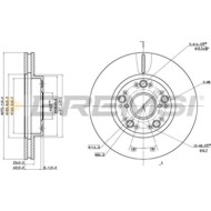 CD6883V.JPG Disco Freno Anteriore 92226500 Lexus Ls Ventilato