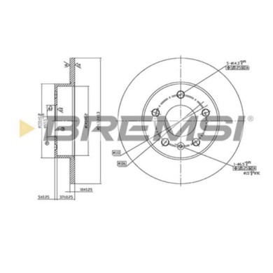 CD7044S.JPG Disco Freno Posteriore 92092100 Vauxhall Meriva Mk Ii (b) (s10)