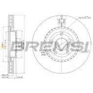 CD7139V.JPG Disco Freno Anteriore 92112300 Renault Avantime Espace Iii Ventilato