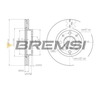 CD7179V.JPG Disco Freno Anteriore 92118000 Fiat Panda 500 C Panda Cassone/coda Spiovente 500 Ford Ka Nero