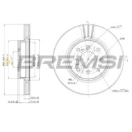 CD7189V.JPG Disco Freno Anteriore Honda Civic Vi Fastback Civic Vi Aerodeck Civic Vi Hatchback Ventilato