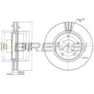 CD7214V.JPG Disco Freno Anteriore 92108300 Chrysler Voyager Iv Dodge Caravan Ventilato