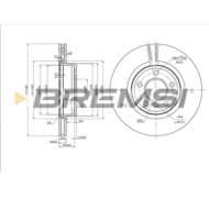 CD7271V.JPG Disco Freno Anteriore 92044000 Bmw X3 Nero