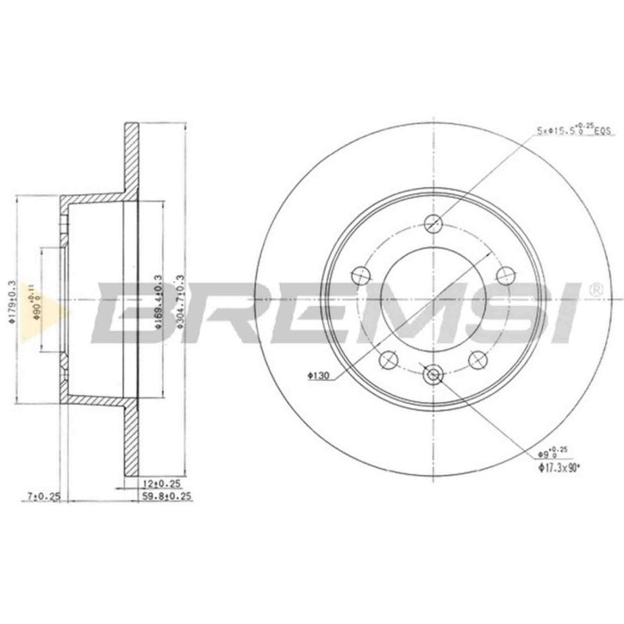 CD7272S.JPG Disco Freno Posteriore 92111200 Renault Master Ii Furgonato (fd)